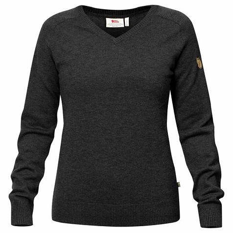 Fjallraven Women Sörmland Sweater Grey PH252775 Philippines